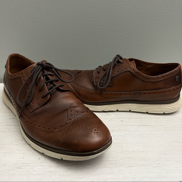 Timberland Sensorflex Comfort System Wingtip Hybrid Dress Tennis Shoe Size 10 - Picture 1 of 16